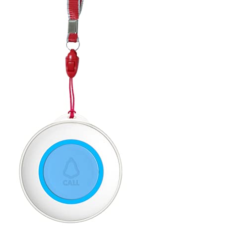 CruxCare Notruf Knopf fuer das CruxCare C1- und C2 Pflegeruf Set Blau