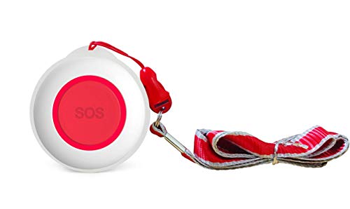 CruxCare Notruf Knopf fuer das C1 Pflegeruf Set Rot