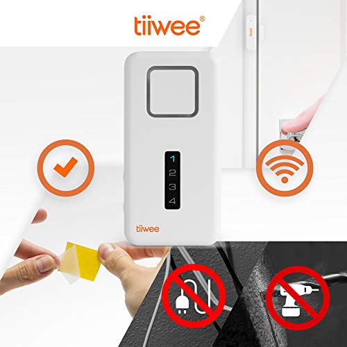 tiiwee X1 Alarmsirene für das tiiwee Home Alarm System - Zur Erweiterung von Tiiwee X1 Sirenen-basierten Systemen - Für den Innenbereich - Alarmanlagen - Sicherheitstechnik Einbruchschutz