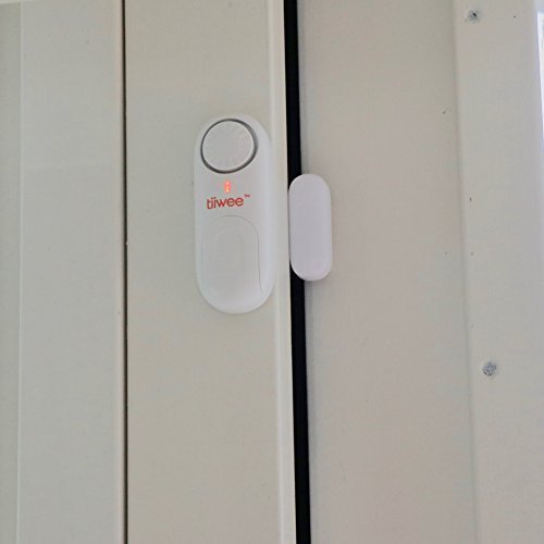 tiiwee Fensteralarm Türalarm 120 dB Einbruchschutz - 2er Set mit Batterien