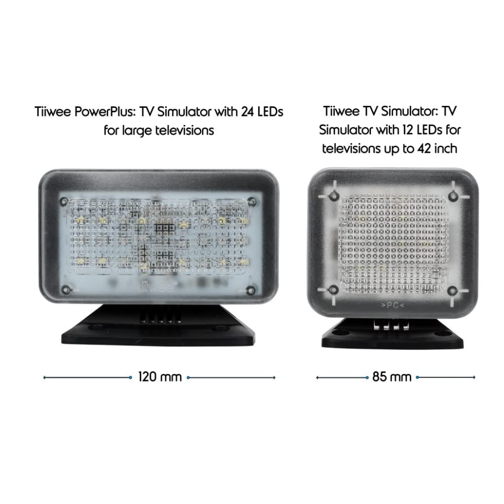 tiiwee LED TV Simulator met 24 LED's – Inbraakbeveiliging – Fake TV tiiwee LED TV Simulator met 24 LED's – Inbraakbeveiliging – Fake TV